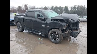 Проверка работы двигателя Dodge RAM 1500 2015г. АКПП 5.7 i EZH P245