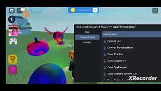 New Toys Trading Script By me Can Get Colored items
