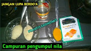 CAMPURAN LUMUT PENGUMPUL IKAN NILA