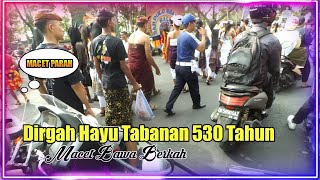 Jalan Ke Alas Kedaton, Kejebak Parade Ketepatan Ulang Tahun Tabanan 530 Tahun 2023 || Daily Vlog #28