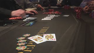 I win $745 pot w/ just 1 pair & king kicker | Poker Vlog 111