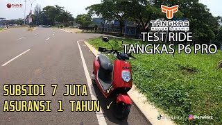 KECIL TAPI GALAK JUGA YAA !! TEST RIDE TANGKAS P6 PRO | Motovlog Indonesia