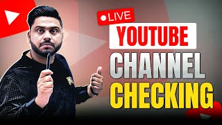 Sunday Special Q & A || live Channel Checking By Amresh Sir || How To Grow Youtube Channel In 2024