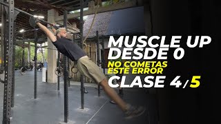 Tips de CrossFit para hacer BAR MUSCLE UP (Curso Completo 4/5)