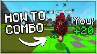 How To Get Big Combos / Combo Lock in 1.8 Minecraft PvP!