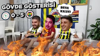 GÜLE OYNAYA KAZANIYORUZ ! KALECİ !? ÇAYKUR RİZESPOR - FENERBAHÇE MAÇI TEPKİ VİDEOSU #fenerbahçe