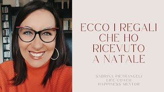 REGALI DI NATALE ~ COSA HO RICEVUTO?