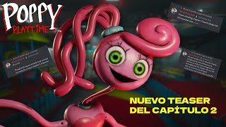 NUEVO TEASER DEL CAPÍTULO 2 EN ESPAÑOL!!!! Más Información del CAPÍTULO 3 (Poppy Playtime)