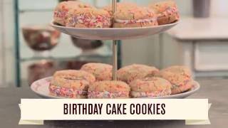 Birthday Cake Cookies | The Hummingbird Bakery