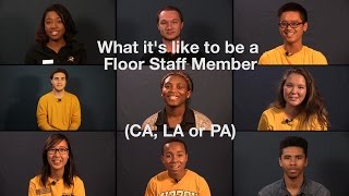 What it’s like to be a Floor Staff Member