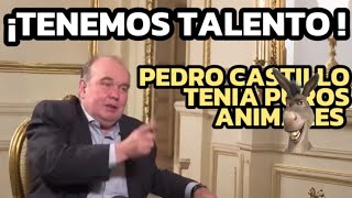 LÓPEZ ALIAGA: PEDRO CASTILLO tenia puros animales en  su gabinete,