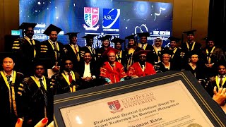 Professional Doctoral Certificate Award Virtual Ceremony