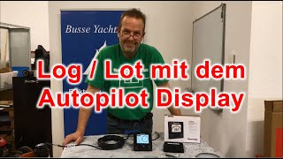 Log & Lot mit dem Autopilot Display Raymarine p70Rs & Airmar DST810 Geber - von Busse Yachtshop