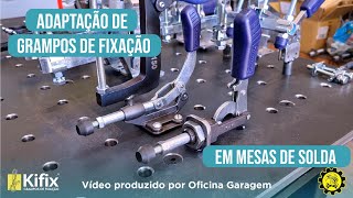 Adaptação de Grampos de Fixação em Mesa de Solda