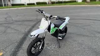 New 2024 Kayo eKMB Electric Youth Dirt Bike (Green) For Sale In Corona, CA