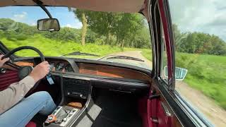 BMW 3.0 CSi - Driving - Polaris Silver over Red Leather - Oldenzaal Classics