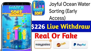 Joyful Ocean Water Sorting (Early Access) Advert Vs Reality 🚩 False Advertising 🚩❌ BEWARE ❌🚩