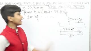 Rs Aggarwal - Exercise 10C - Question Number 4- Ratio , Proportion and Unitary method Class 6-glory