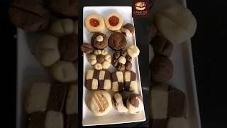 assorted cookies #cookies #chocolatecookies #shorts #afreshtart #design #ytshorts #viral