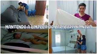 DIA DE LIMPEZA| MUDEI A CAMA DO DYLLAN| COMPREI CORTINA DE RENDA| Amanda Maria