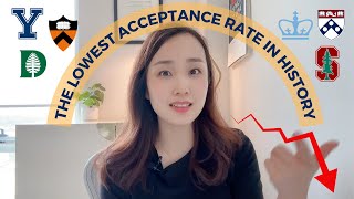 The Lowest Acceptance Rate In History // Passion Prep