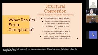 Xenophobia Within Communities of Color Webinar