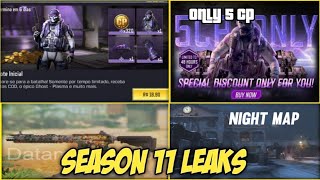 COD MOBILE SEASON 11 LEAKS | NIGHT MAP , 5 CP CRATE AND THERMAL SCOPES CALL OF DUTY MOBILE