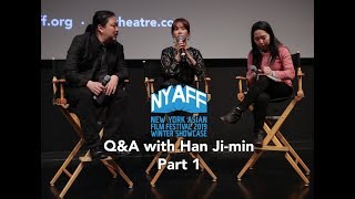 NYAFF Winter Showcase - Q&A with MISS BAEK actress, Han Ji-min Part 1