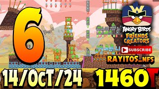 Angry Birds Friends Level 6 Tournament 1460 Highscore  POWER-UP walkthrough