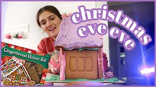 gingerbread houses on christmas eve eve! | vlogmas day 6