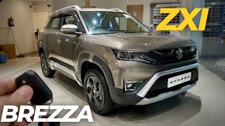 2024 Maruti Suzuki BREZZA ZXI❤️ With ON ROAD PRICE & MILEAGE✅