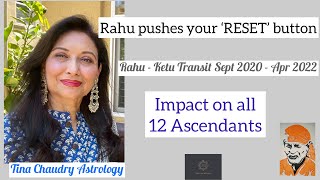 Rahu Ketu Transit impact/Predictions for all Ascendants