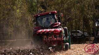 CASE IH puma 210 tractor and Kverneland Lo-100 plough in China凯斯210配格兰五铧犁