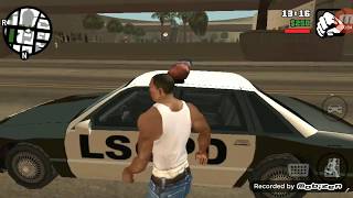 GTA SA secret garage location police garage 5 star wanted level