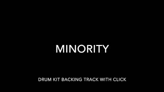 Minority Drum Kit Backing Track With Click