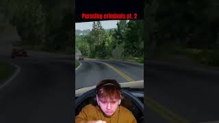 Pursuing criminals pt. 2 #shorts  #viralvideo #trending  #beamngdrive