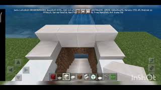 آموزش ساخت خونه داخل رود در ماینکرافت 🗿💪Learn how to build a house in the river in Minecraft