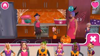 Barbie Dreamhouse Adventures - Halloween Party - Simulation Game - P1