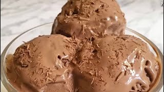 САМОЕ ВКУСНОЕ ШОКОЛАДНОЕ МОРОЖЕНОЕ ✅Простой рецепт шоколадного мороженого.Chocolate ice cream 😋