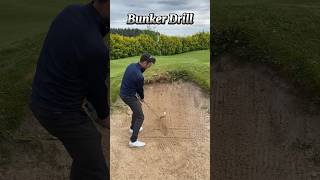 Bunker Drill #golf #golftips #golfdrills #golfer #golfing #golfadvice #golfcoach #golfcoaching