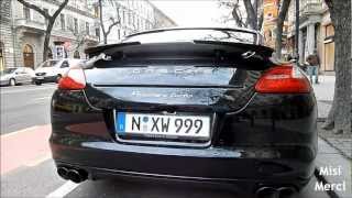 Black on Black Porsche Panamera Turbo Quick Walk around