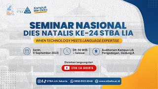 Dies Natalis ke-24 STBA LIA Jakarta