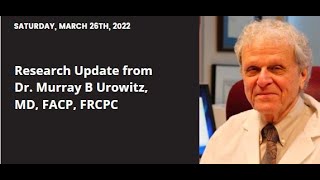 Research Update by Dr. Urowitz : What Drives Progression to ESRD in Patients with Lupus Nephritis