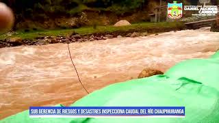 MPDAC   INSPECCIÓN DEL CAUDAL DEL RÍO CHAUPIHUARANGA 1