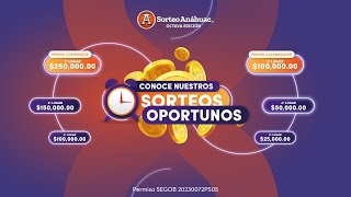 ¡Conoce nuestros Sorteos Oportunos!