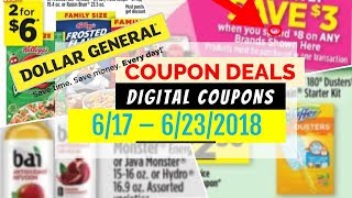 Dollar General Coupon Deals June 17 - 23, 2018