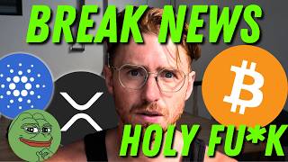 🚨 BITCOIN: Holy Fu*k This BREAKING NEWS changes EVERYTHING!!!!