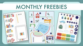 Monthly Freebie Downloads! August '23