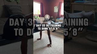 Day 33 of Training to Dunk at 5’8” | Peaceful Working Sunday