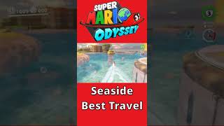 Seaside Kingdom Best Travel in Super Mario Odyssey #shorts #mario #marioodyssey #ranking #nintendo